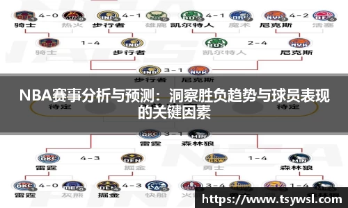 NBA赛事分析与预测：洞察胜负趋势与球员表现的关键因素